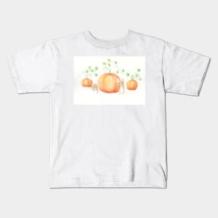 Mice and Pumpkins Kids T-Shirt